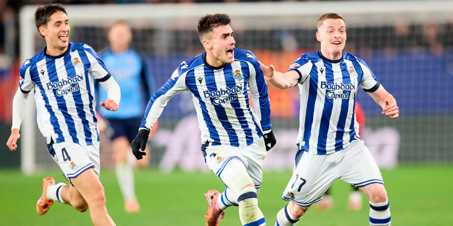 Remontada de órdago de la Real Sociedad (1-3) | VIDEO-RESUMEN + GOLES